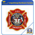 Parche personalizado de Fire Resure Logo del bordado de la marca